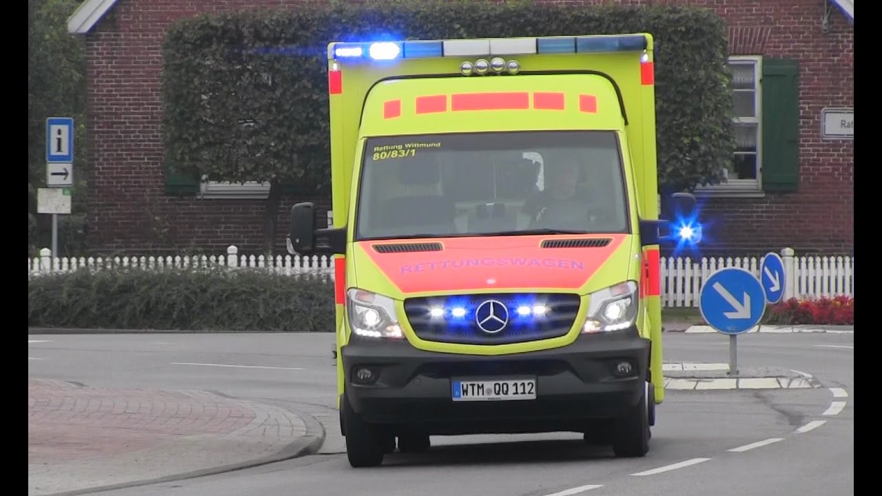 18 LEDs: RTW Rettungsdienst Wittmund Wache Wittmund
