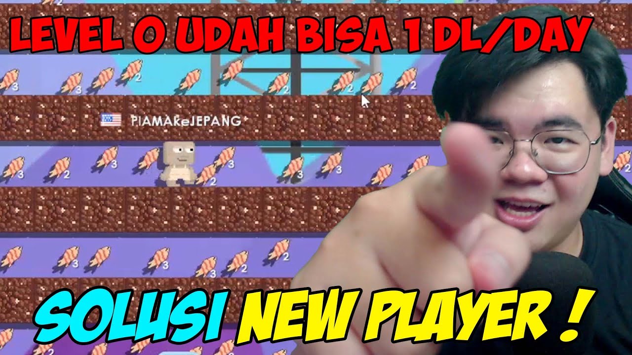 TERNYATA BEGINI CARA NEW PLAYER LEVEL 0 MENDAPATKAN DL PERTAMANYA ! - Growtopia Indonesia