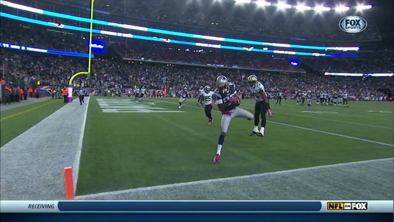 Tom Brady Game Winning Touchdown Pass vs. Saints (2013)