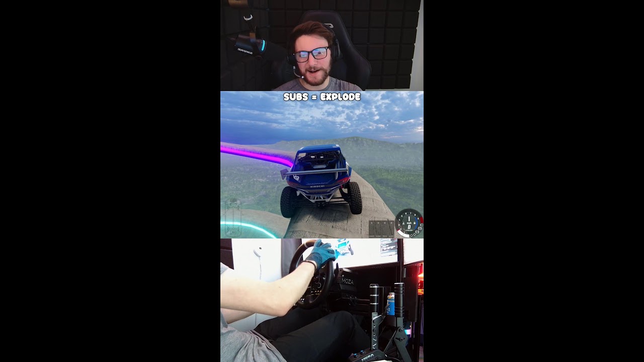 Only Up BUT With Realistic Car Physics… Drive Up | BeamNG Drive