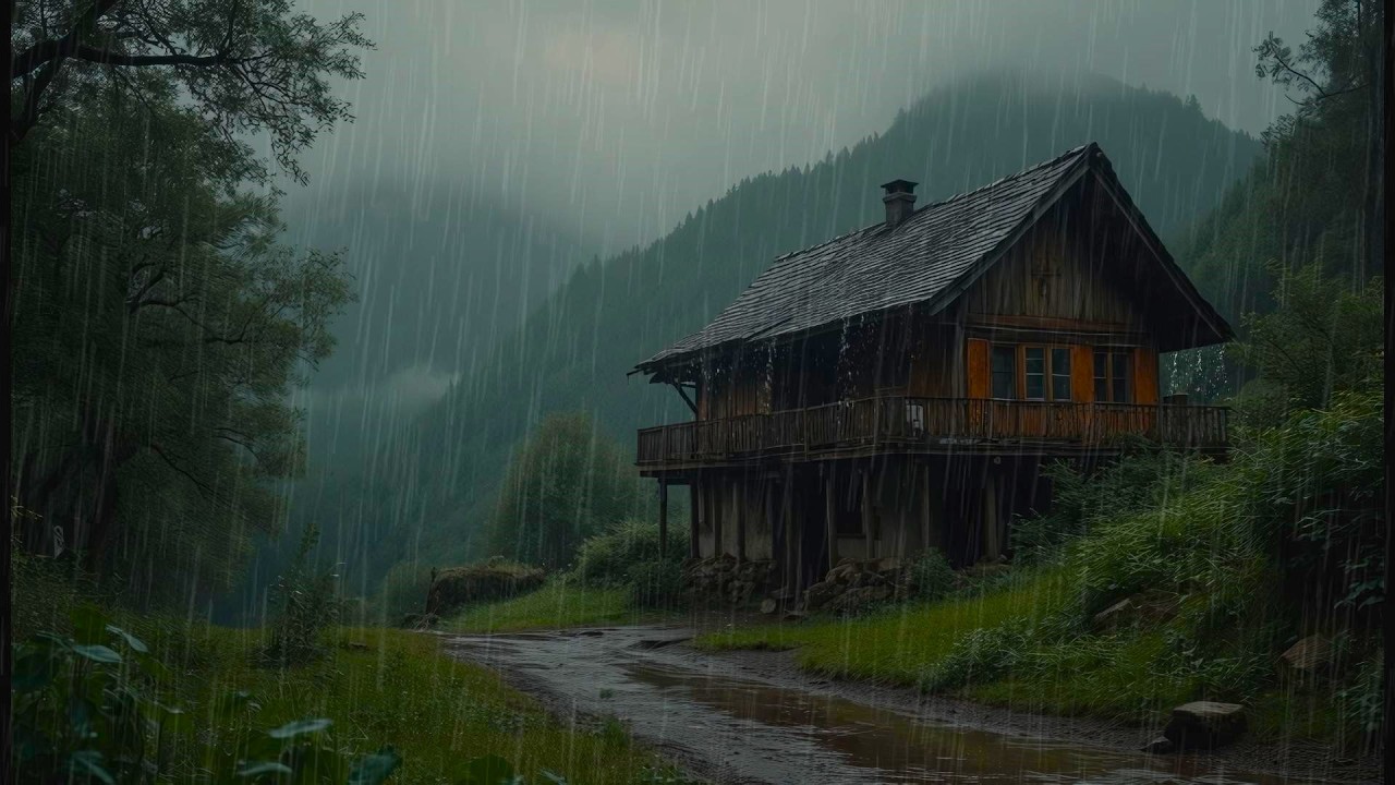 Forest Rain Sounds for Sleeping | Deep Calm for a Peaceful Night 🌧️🌙