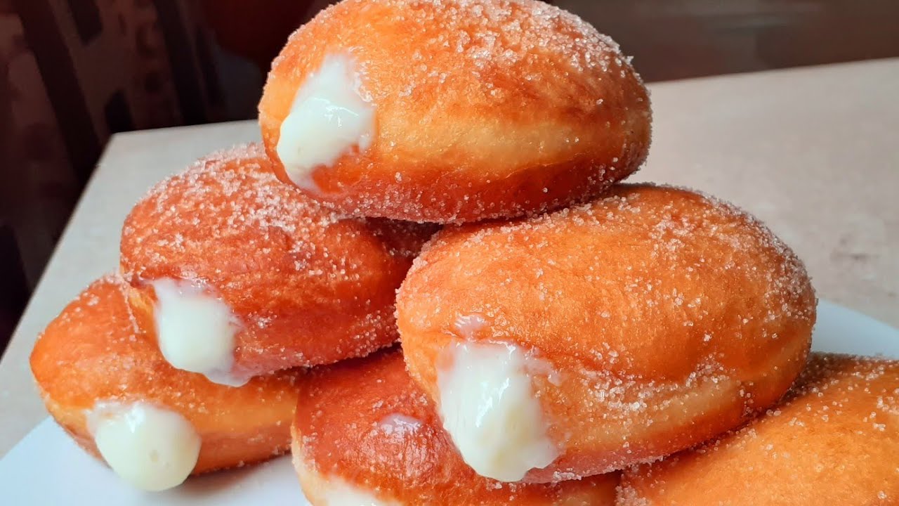 BOMBAS DE CREMA (BERLINESAS)