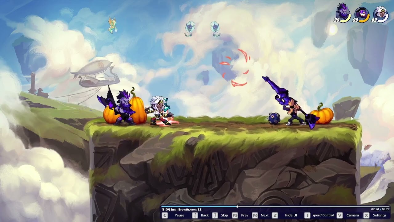 Brawlhalla Axe - Rocket lance team combo