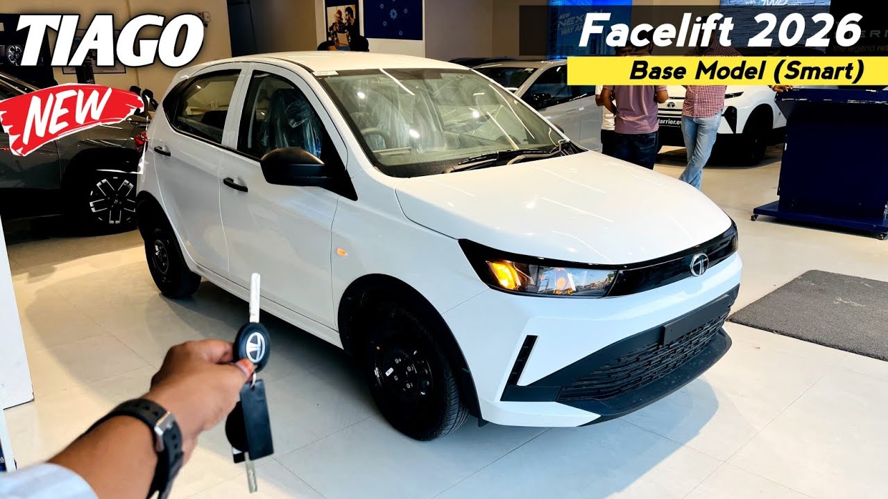 Новый Tata Tiago Facelift 2026 ❣️| Подробный обзор базовой модели Tiago (Smart) 😍|