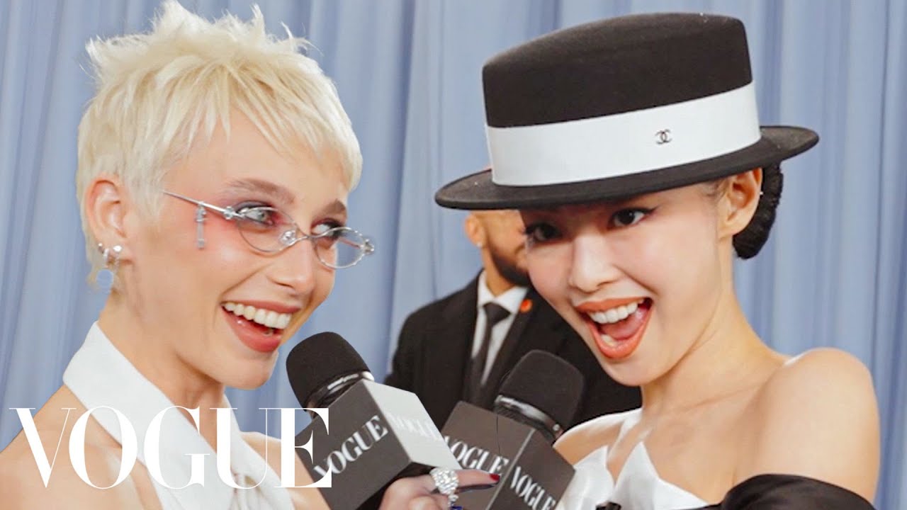 Jennie Is Obsessed With Her Met Gala Look | Met Gala 2025 With Emma Chamberlain | Vogue