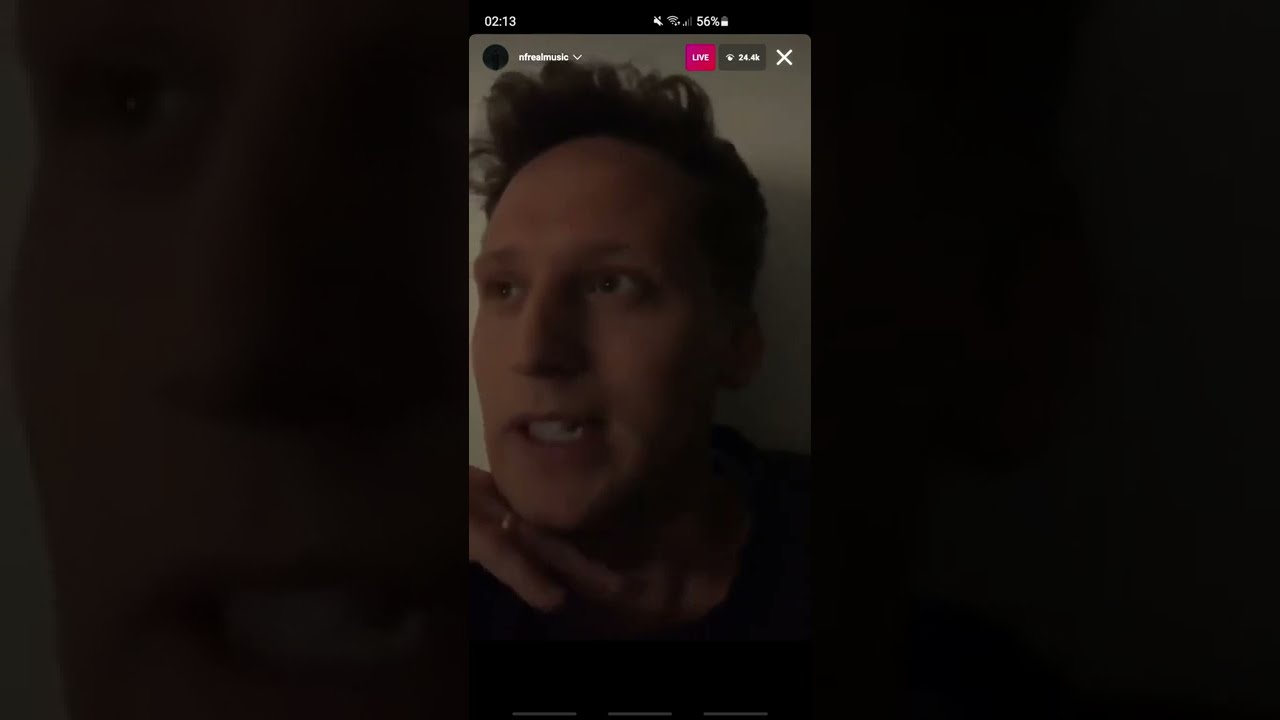 NF Instagram Live | Speaks about Behind The Scenes of Clouds the Mixtape, Being a Dad, etc