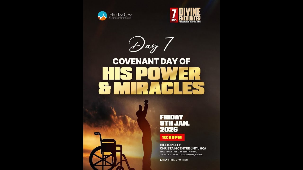 DAY 7 || NIGHT OF POWER AND MIRACLES || Pastor Victor Akintunde #HTC #hilltopcity