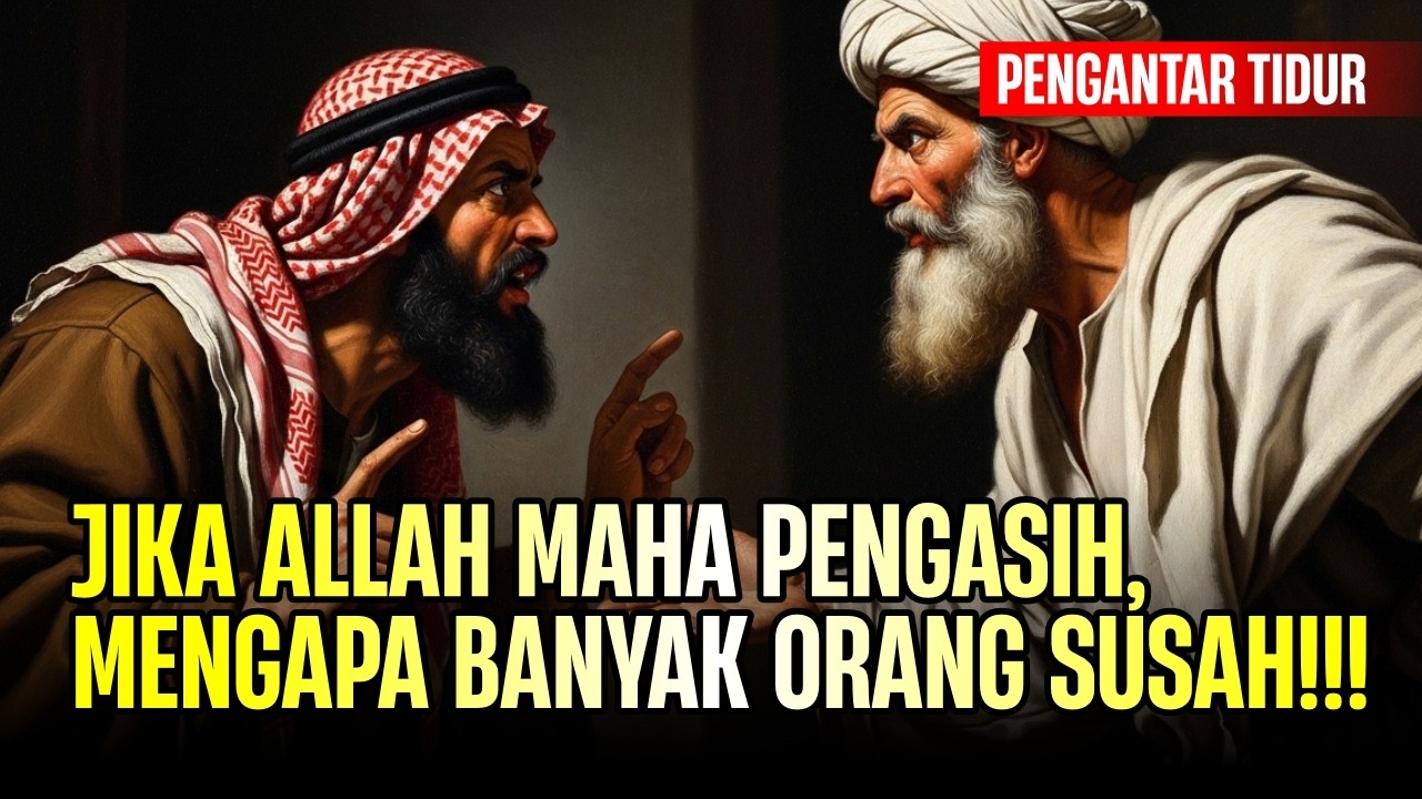MENGAPA TUHAN MEMBIARKAN KITA MENDERITA? JAWABAN ABU NAWAS MEMBUAT ULAMA INI MENANGIS!!!