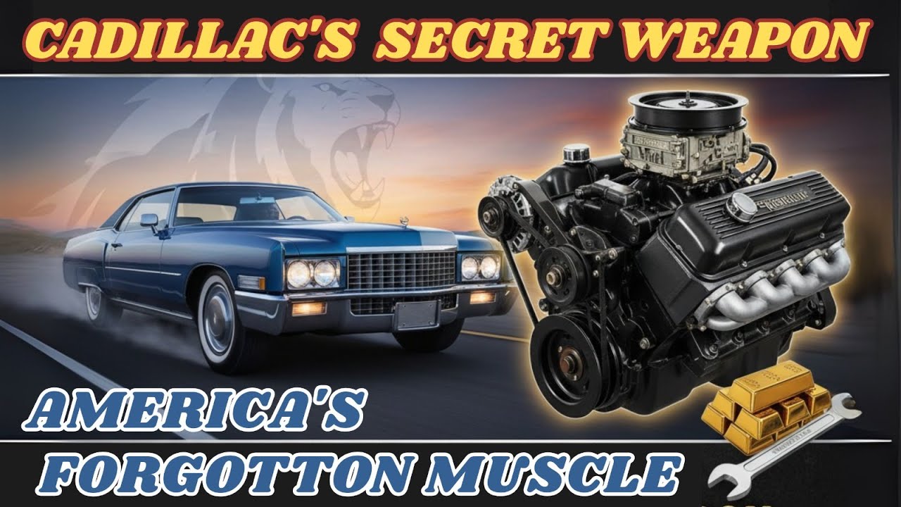 Cadillac 500 V8: GM's Biggest Engine Ever - 550 LB-FT Torque Monster