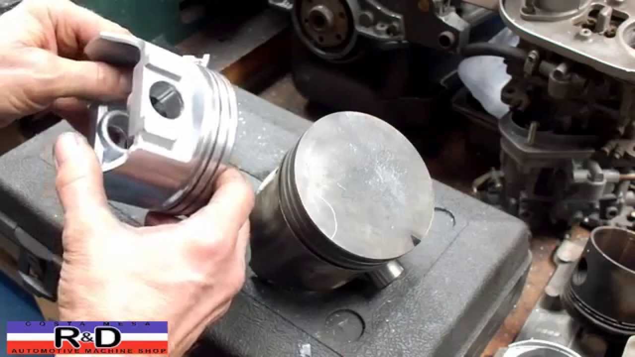 Chevy Pistons in 394 Oldsmobile