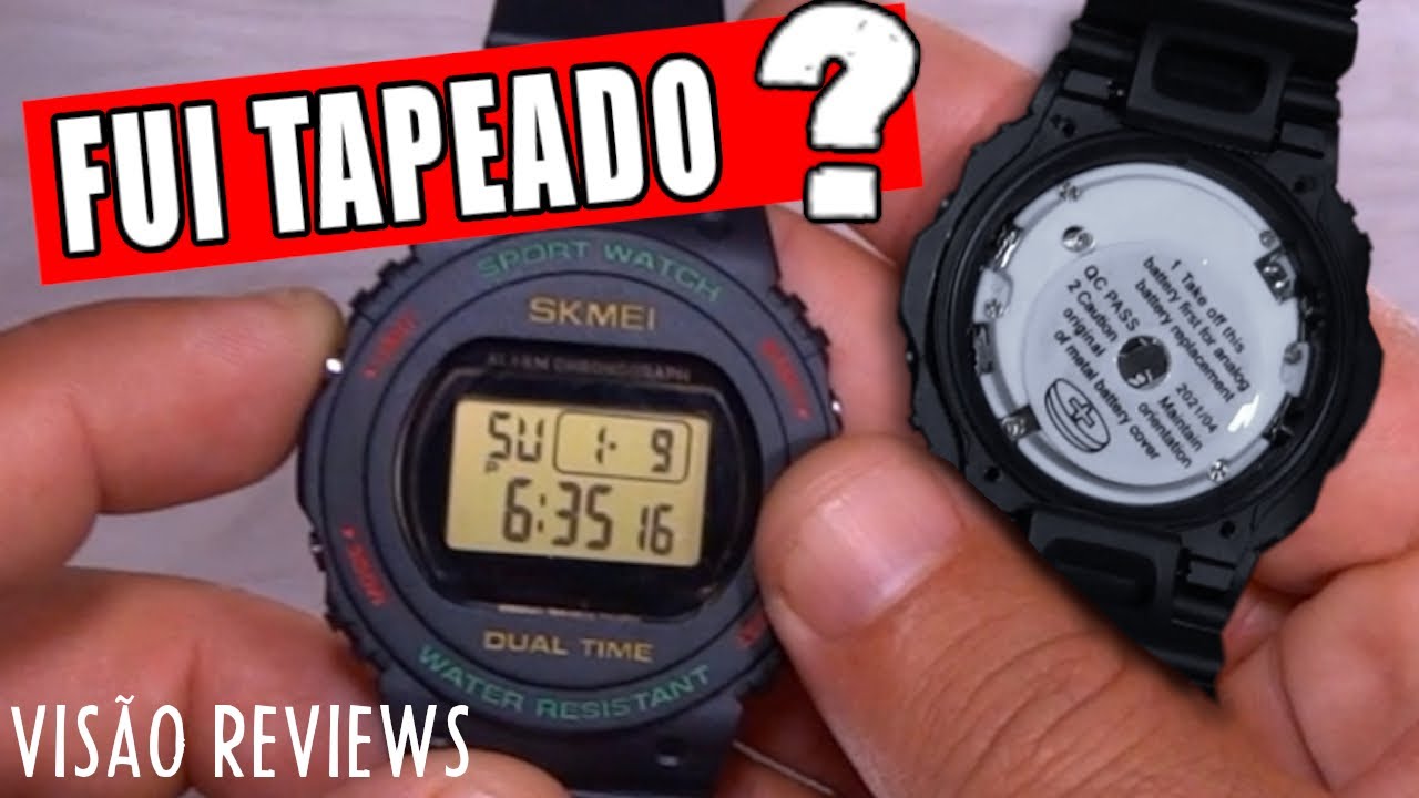 Abri o relógio Skmei 1776 e tive uma surpresa!