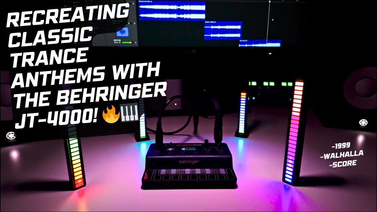 Recreating Classic Trance Anthems with the Behringer JT-4000! 🔥🎹