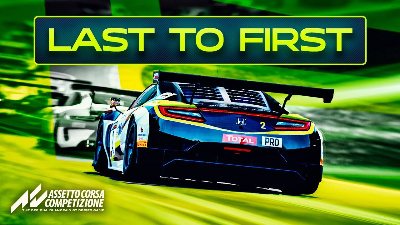 Last To First Challenge In Online ACC Race