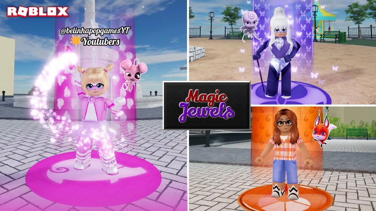 *BOMBA* 😱TRANSFORMAÇÕES DO MAGIC JEWELS!!! - Roblox