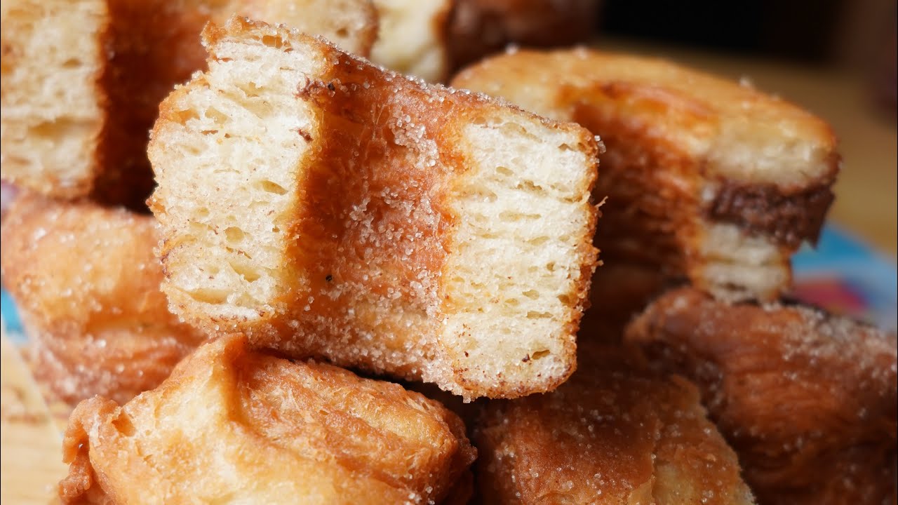 Cronuts my way: These cronuts are crispy even on the second day.