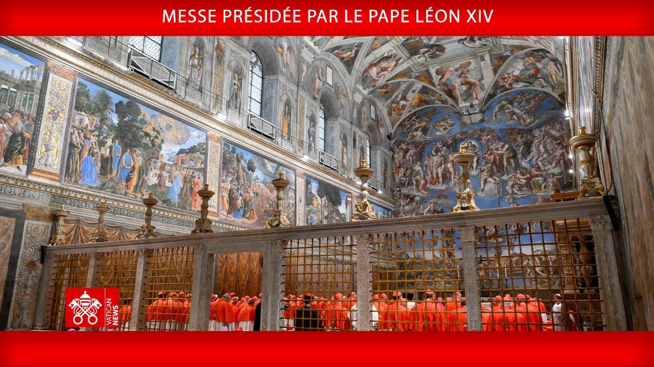 9 mai 2025, Messe présidée par le Pape Léon XIV