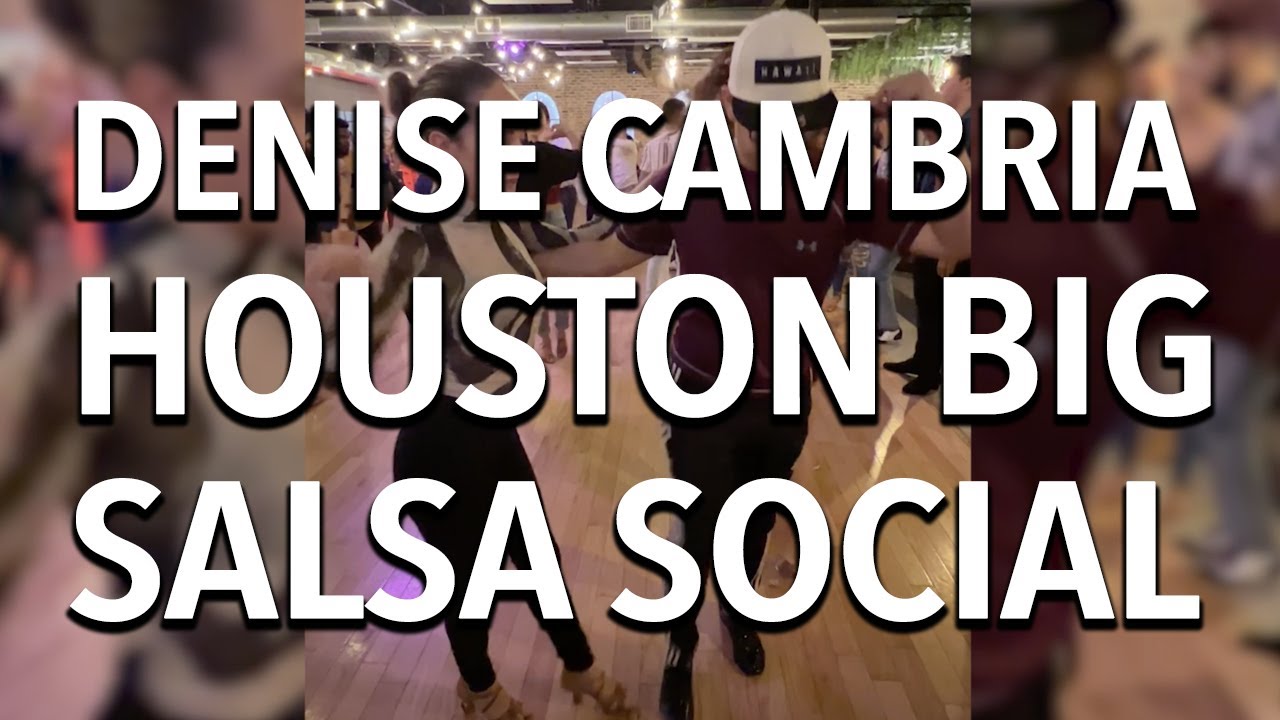 Henry Tran & Denise Cambria Houston BIG Pre-Party Salsa Social