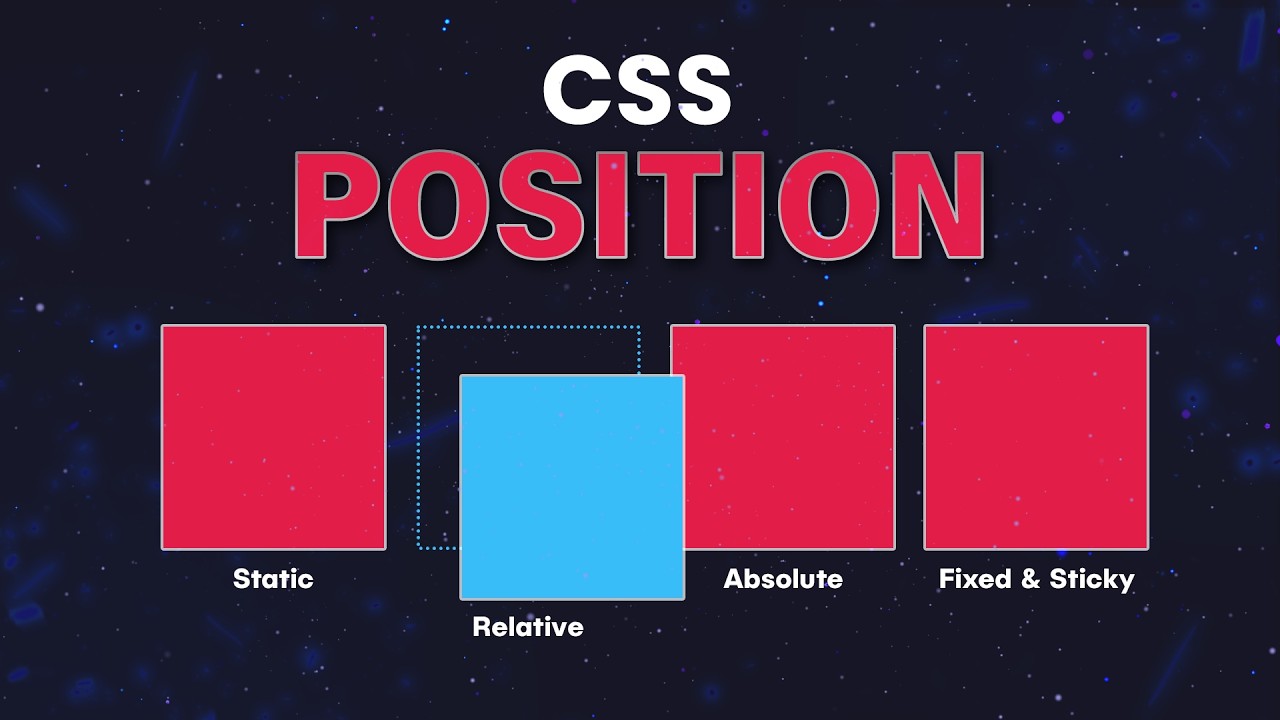 Master CSS Position Property: Static, Relative, Absolute & More!