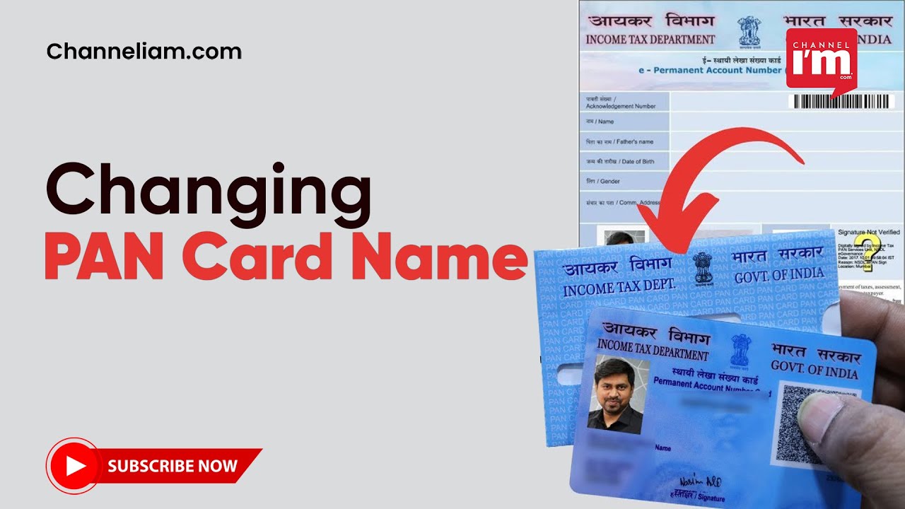 How to Change Your PAN Card Name as per Aadhaar Details