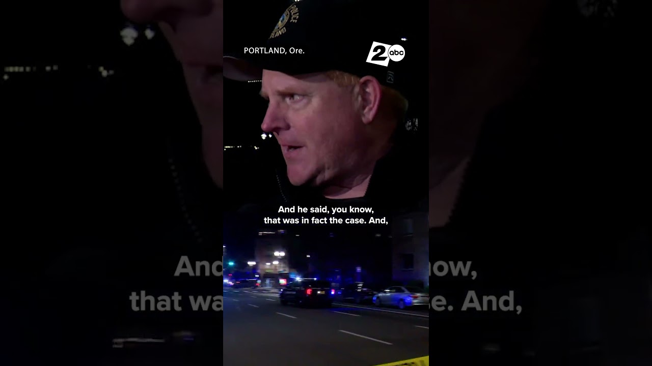 PDX Police Chief talks about his response when he first heard of 2 officers injured during shooting