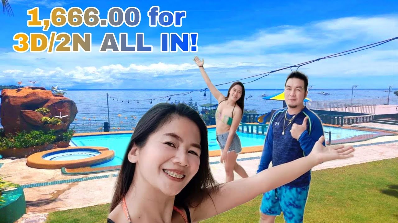 CAMAO RESORT, CAMOTES ISLAND. Cheapest Hotel for 2 nights and 3 days all in!