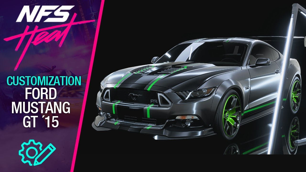 NFS Heat Customization Ford Mustang GT ´15