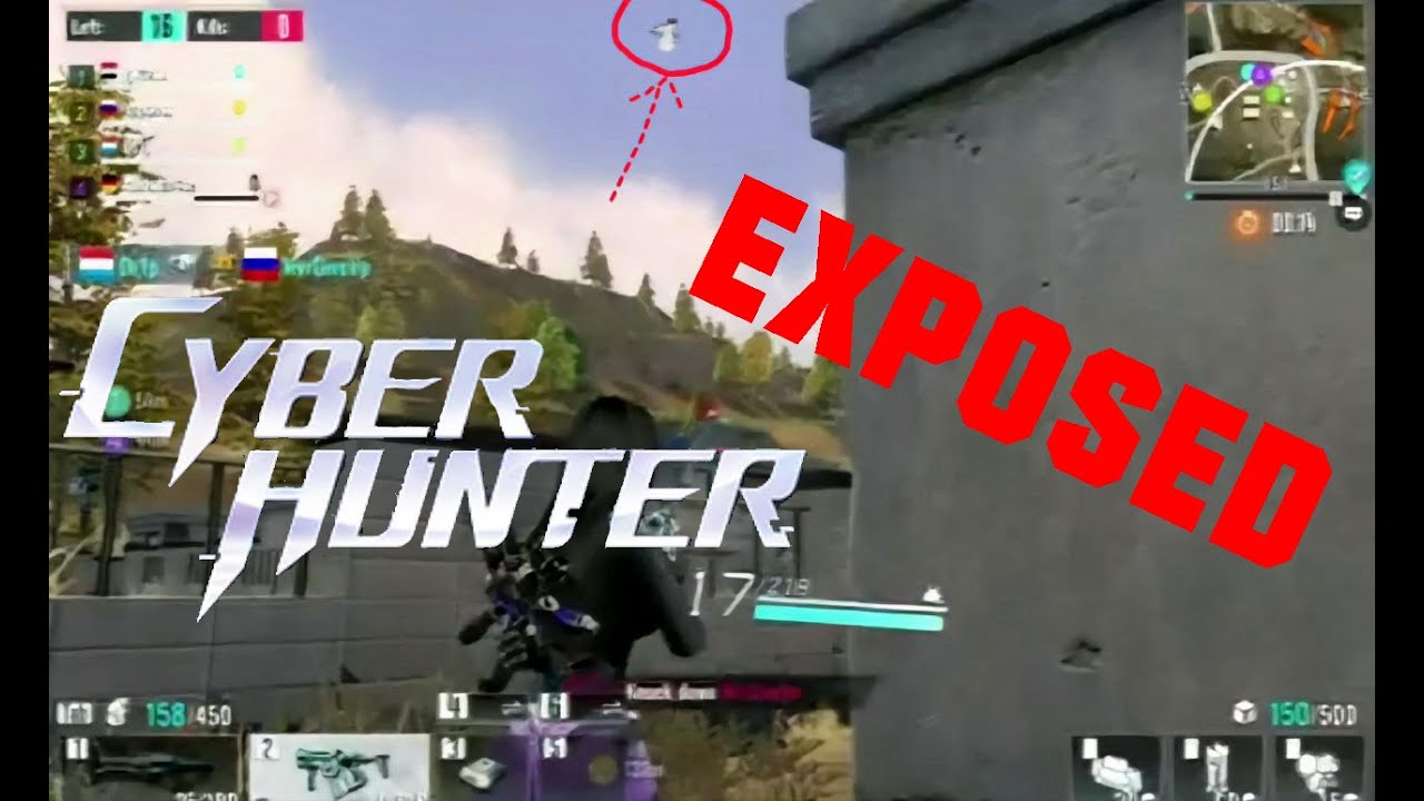 HACKERS on CYBER HUNTER - EXPOSED