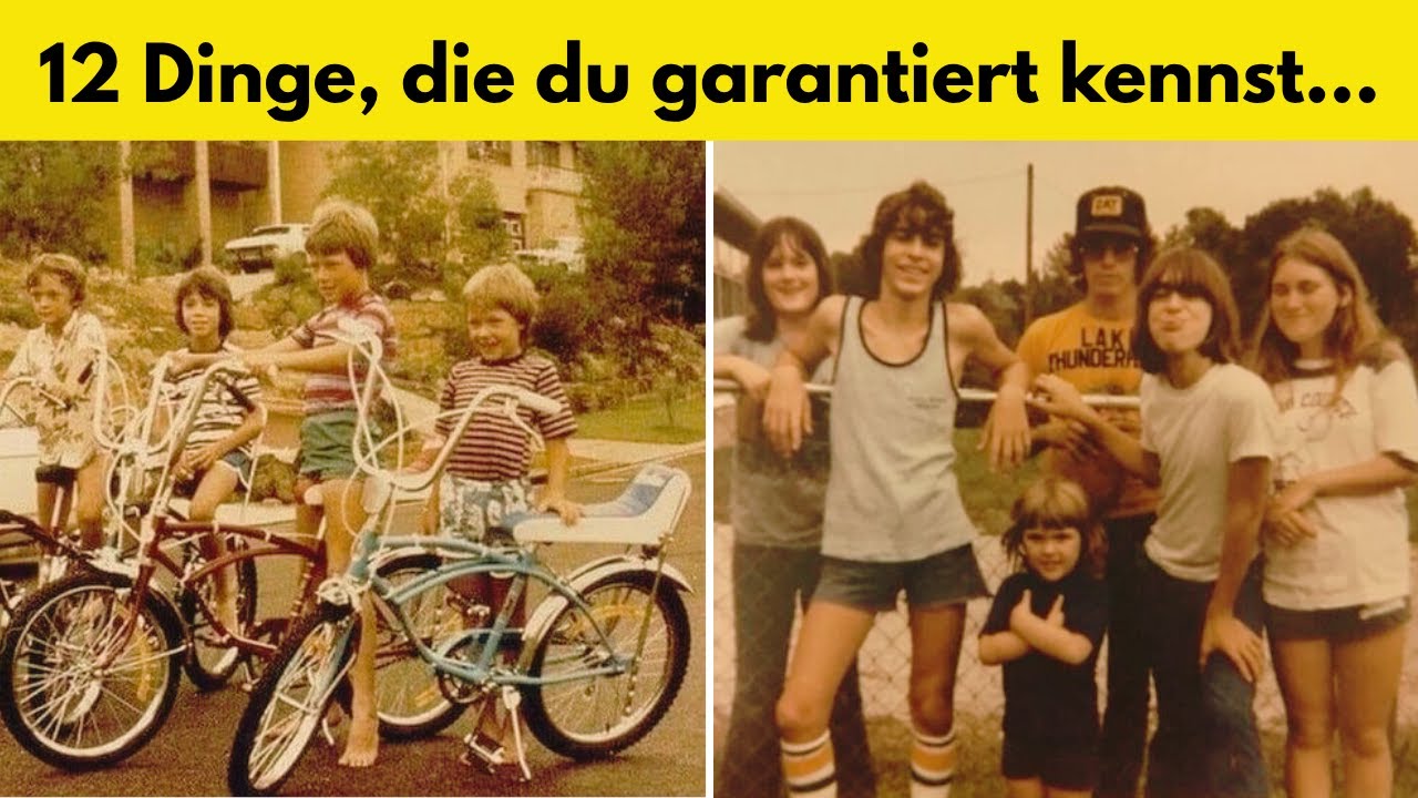 Nur echte Kinder der 70er & 80er kennen diese 12 Dinge noch