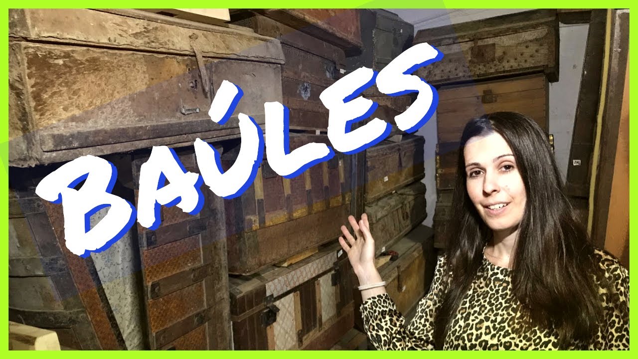 ✅BAÚL de MADERA | BAÚLES ANTIGUOS, VINTAGE | Para RESTAURAR ,RESTAURADOS, Baul ANTIGUO.