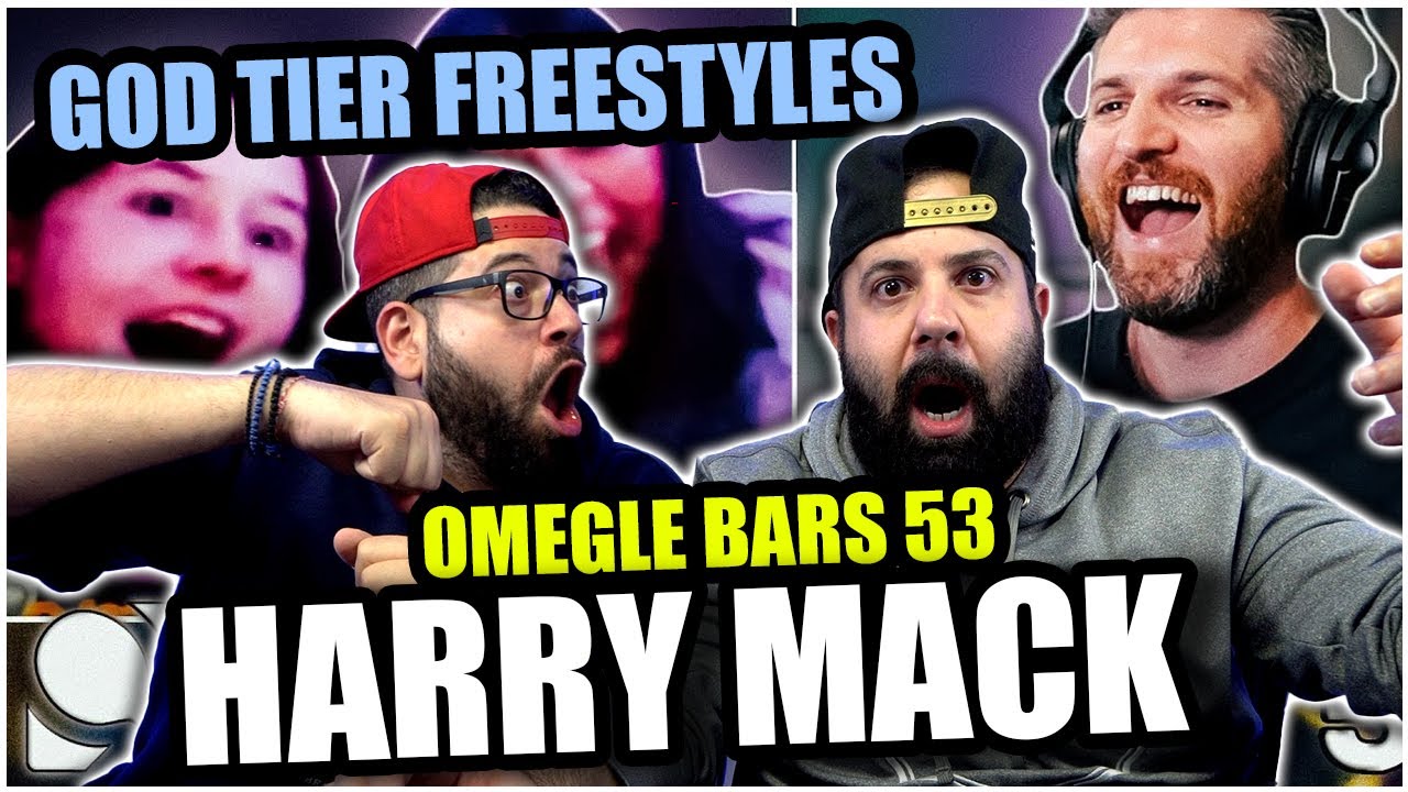 HARRY MACK IS UNSTOPPABLE!! HARRY MACK - OMEGLE BARS 53 *REACTION!!