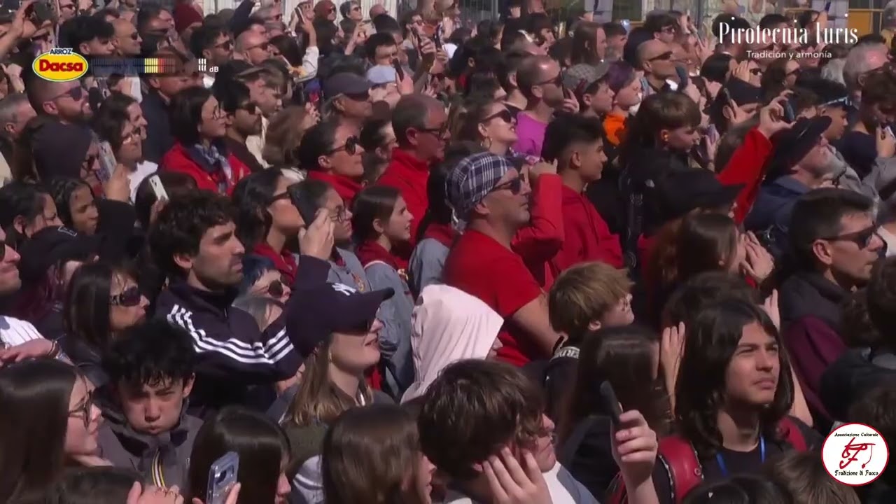 4K Valencia Spagna - Las Fallas 2026 - 9 Marzo 2026 - Mascletà Pirotecnia Túris 