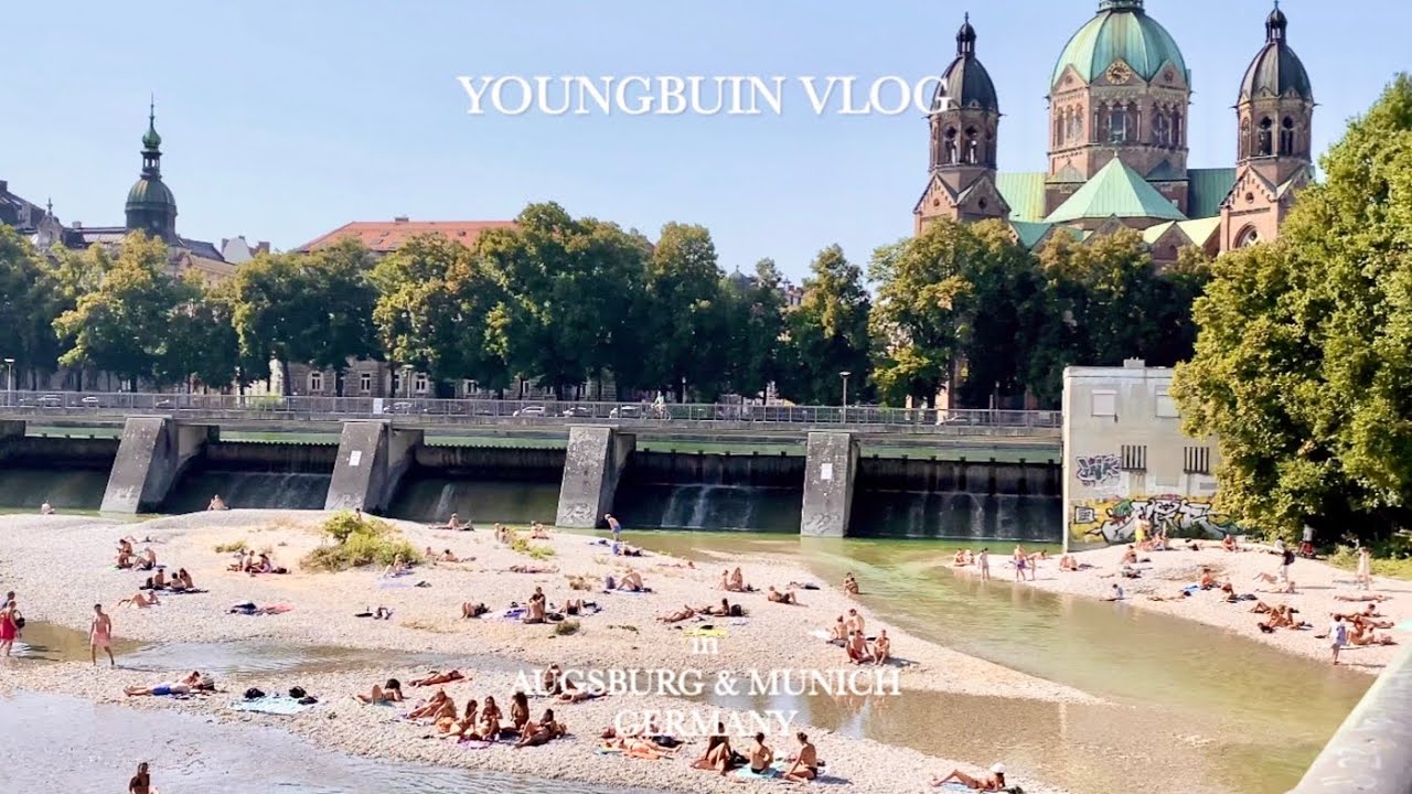 Youngbuin Vlog🇩🇪 Augsburg & Munich 낭만이 넘치는 뮌헨의 여름, 이런 곳이 있다고?! 동네에서 날씨 즐기며 산책하고 커피마시고 데이트하는 일상