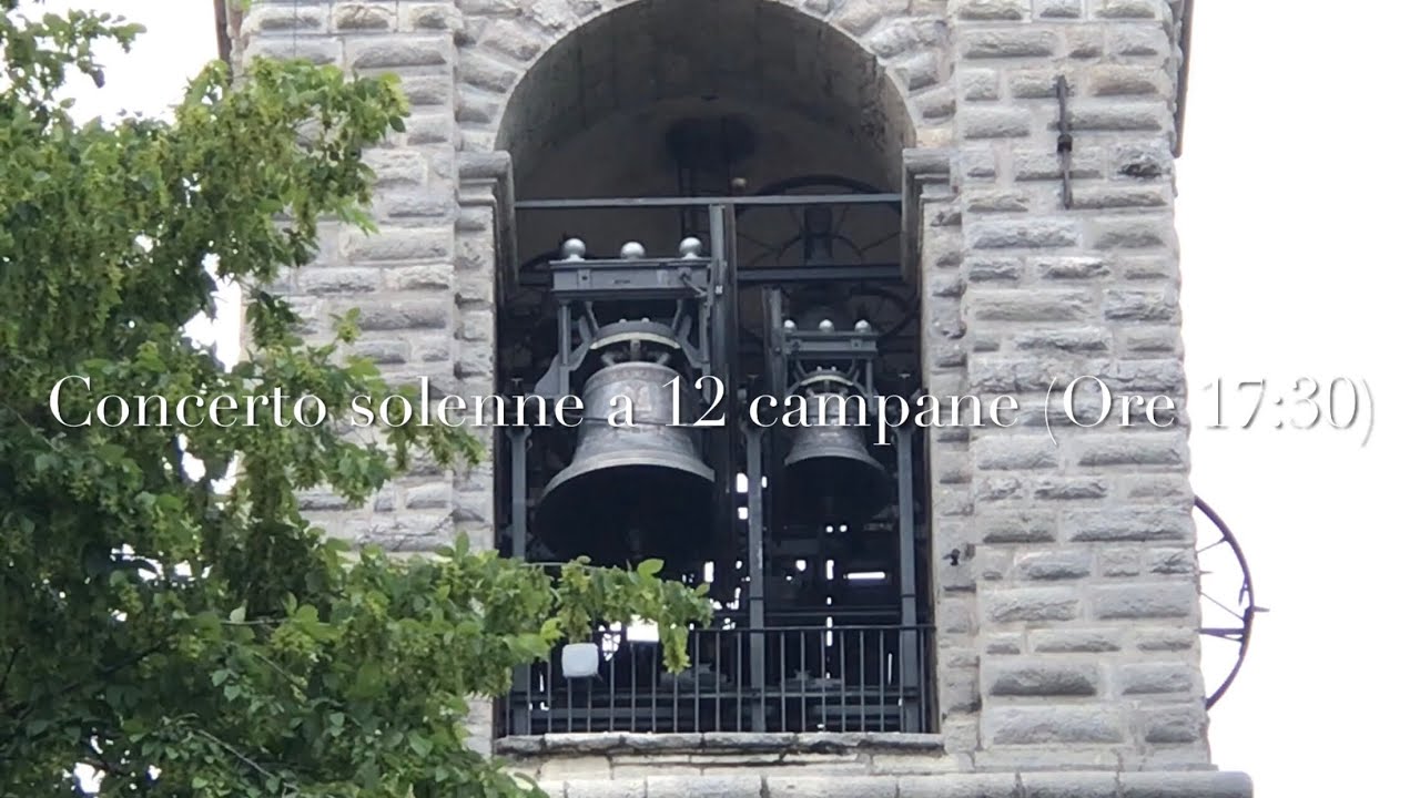 Albino (BG) Concerto solenne a 12 campane e distesa del Re4 e del richiamo
