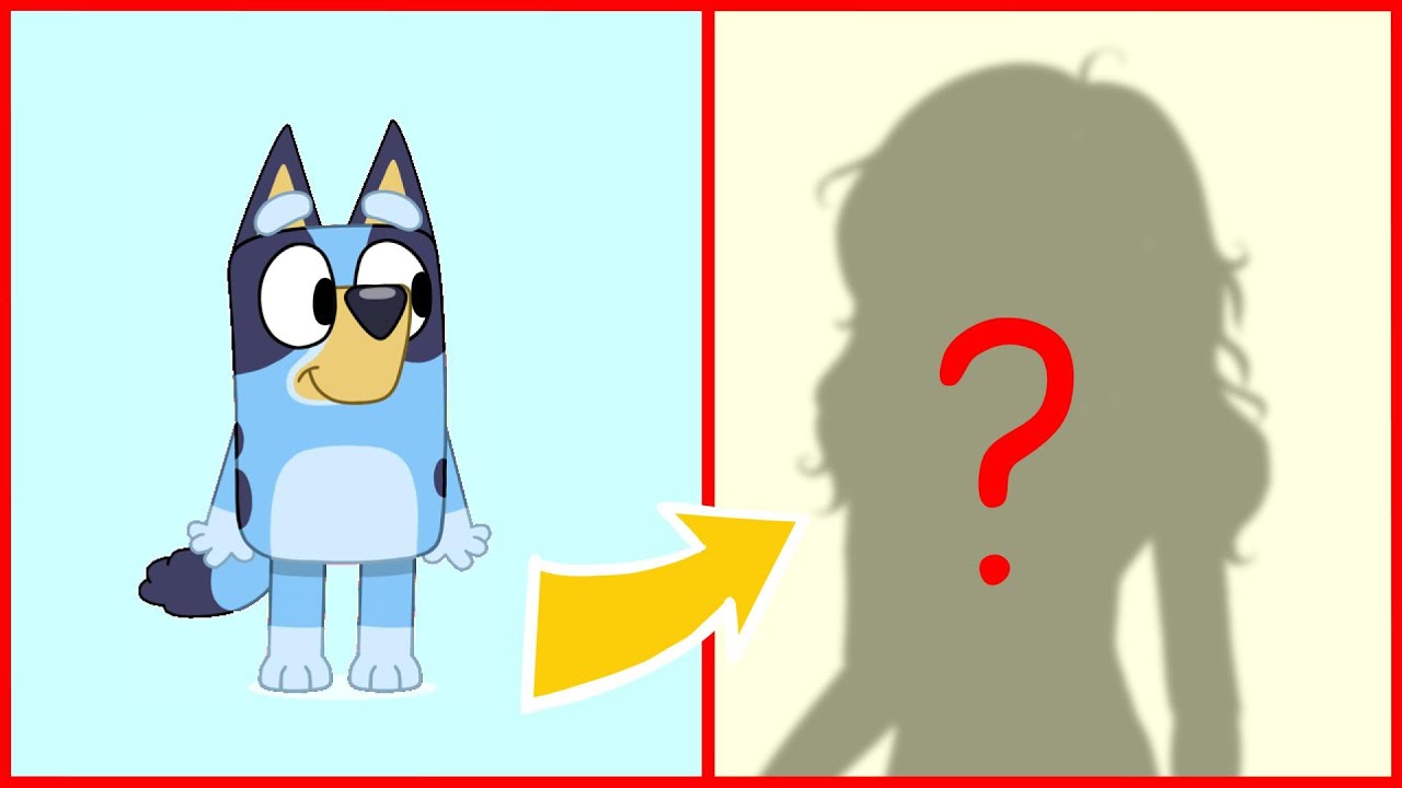 Bluey Heeler in real life | Drawing 👍 @EasyLittleDrawings