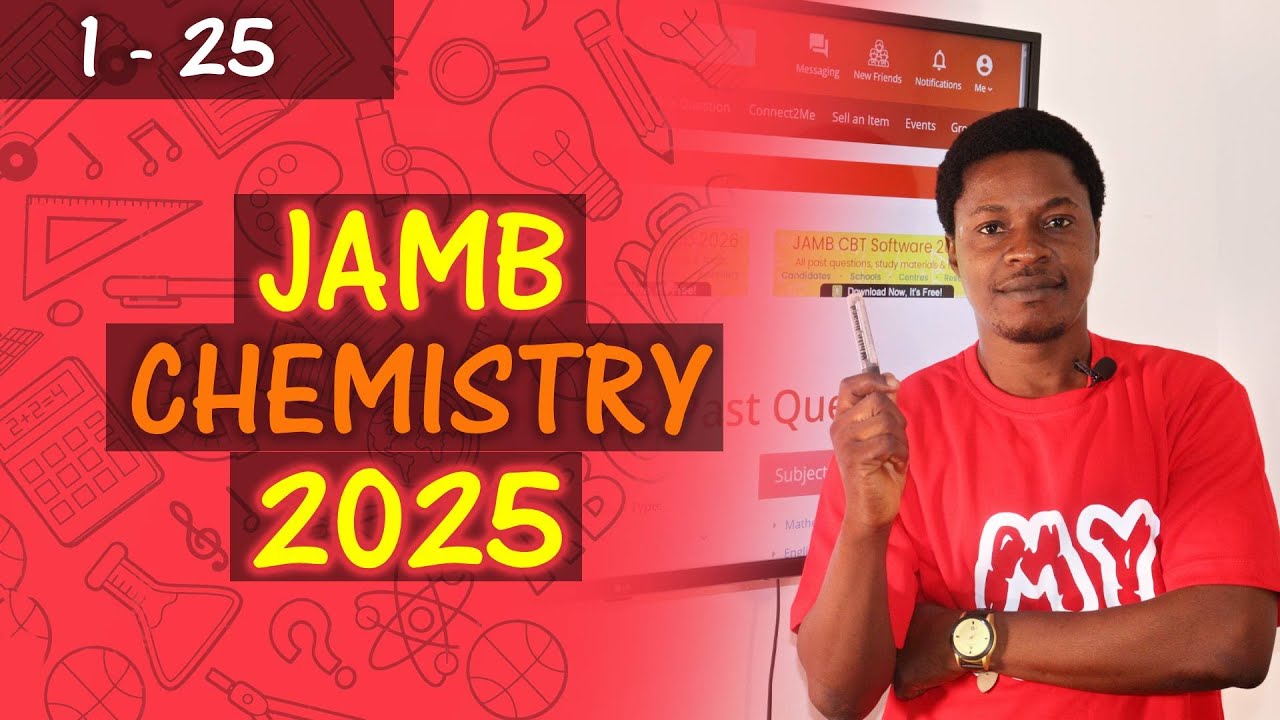 JAMB CBT Chemistry 2025 Past Questions 1 - 25