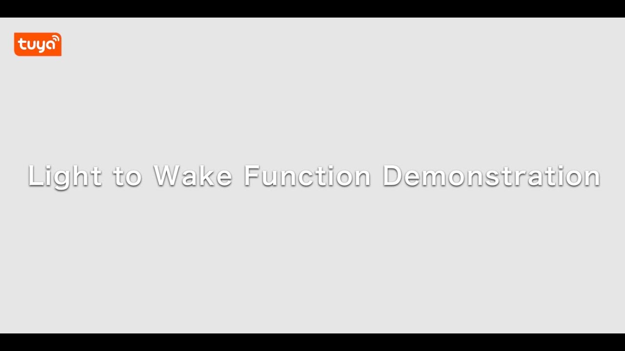 Light to Wake Function Demonstration