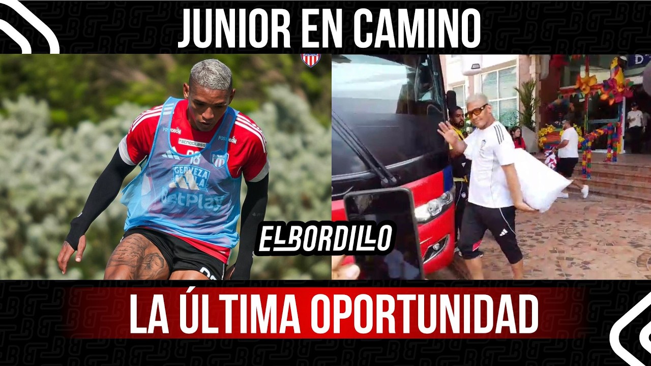🦈⚽ Junior viaja rumbo a Montería para un duelo clave del Apertura 2026