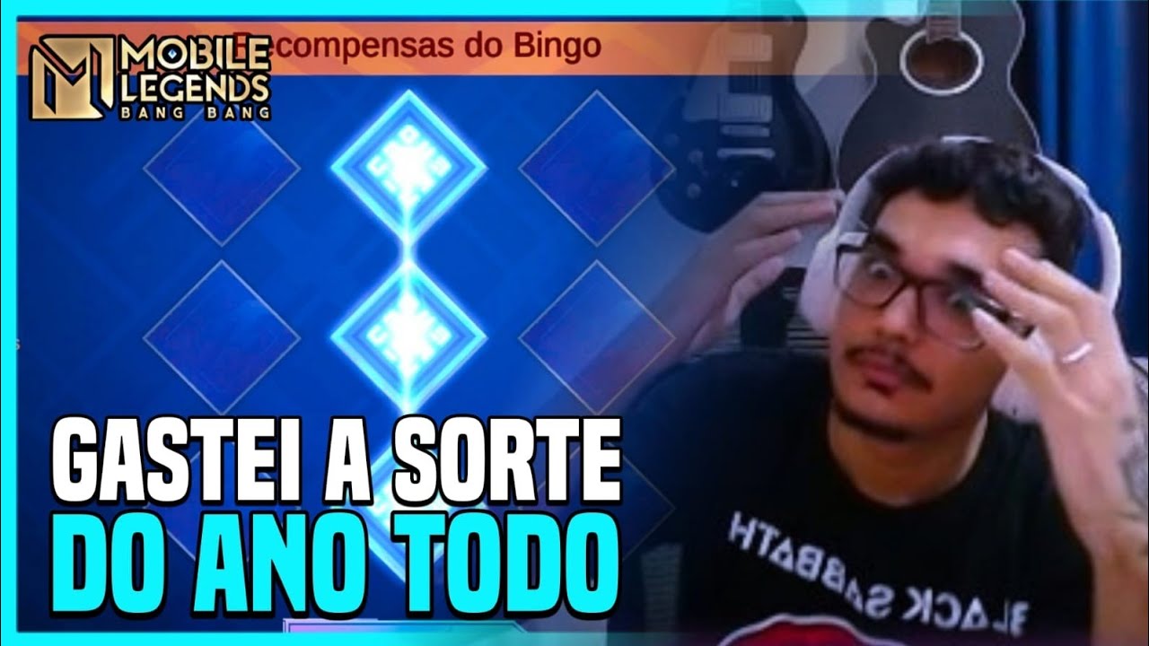 QUE SORTE ABSURDA!! PEGUEI UMA SKIN INSANA E UMA KOF!! | MLBB