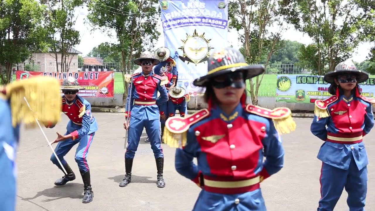 MERINDING! PASKIBRA SMKN 1 BINONG LKBB GIWANGKARA 2025