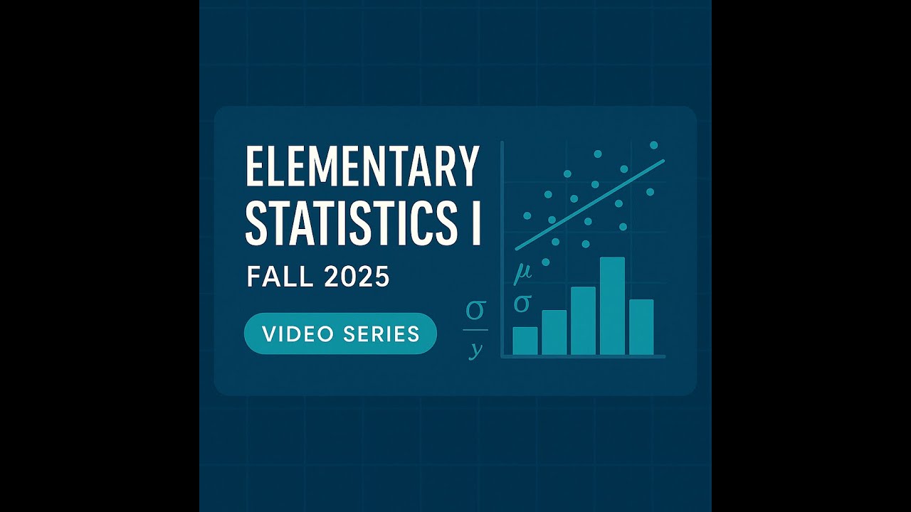 Elementary Statistics 1 Regression