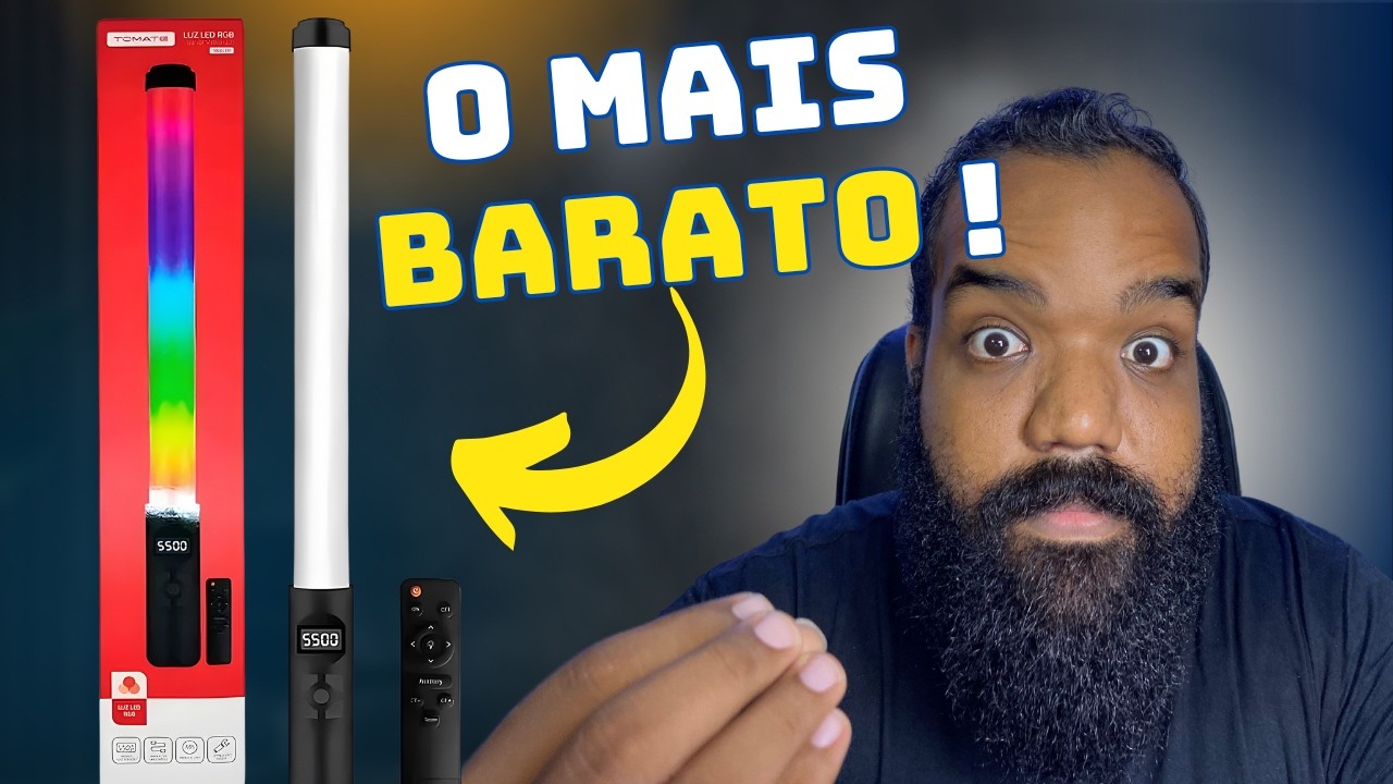 Bastã de Led Tomate MLG-087 - O melhor custo benefício. ( bom e barato - 2024 )