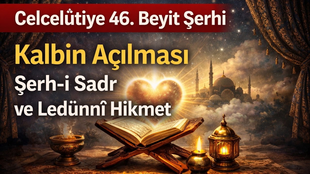 Celcel&ucirc;tiye 46. Beyit Şerhi | Kalbin A&ccedil;ılması, Şerh-i Sadr ve Led&uuml;nn&icirc; Hikmet