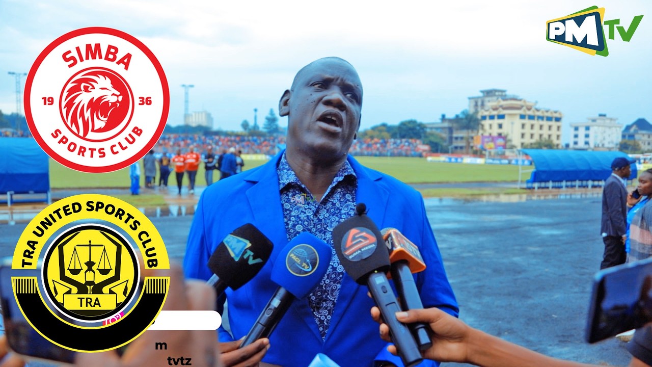KAMISHINA WA MCHEZO WA TRA NA  SIMBA AFUNGUKA HALI YA UWANJA CHANZO CHA MECHI KAUAHIRISHWA.