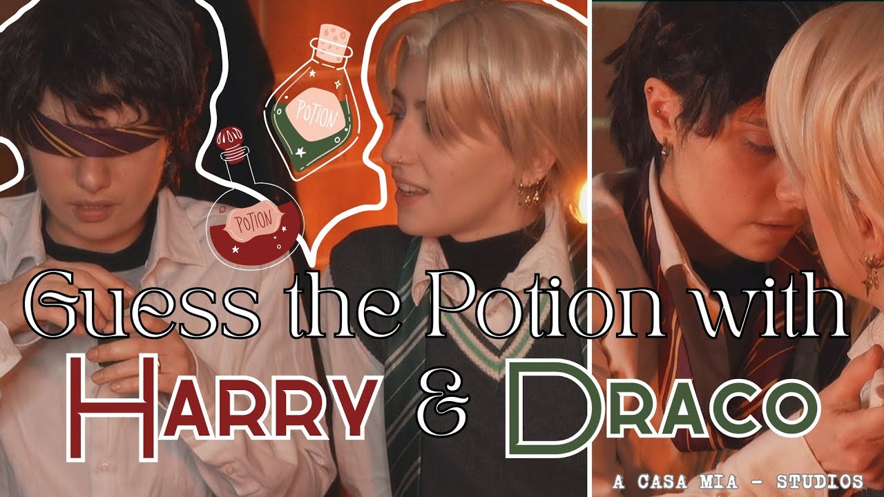 Guess the Potion with DRARRY 🦁🐍 (HP Cosplay)