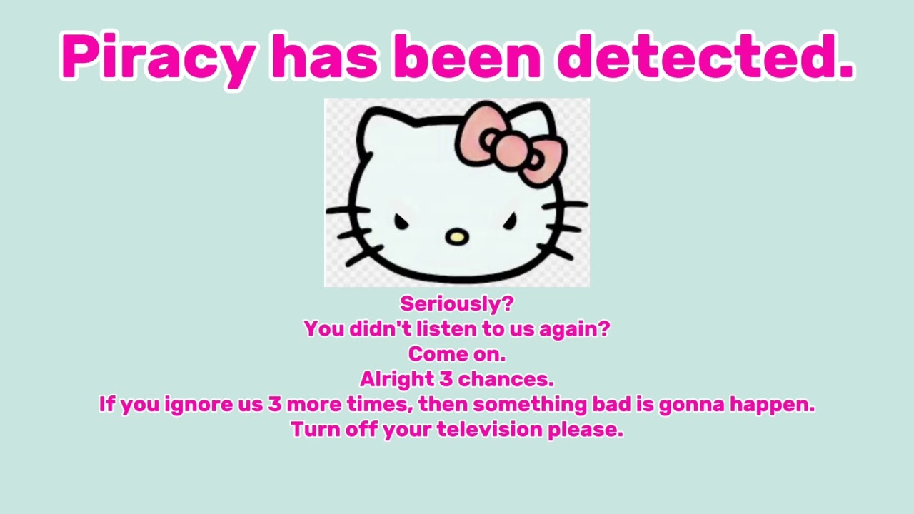 Hello Kitty and Friends Supercute Adventures Anti-Piracy Screen (NEW VERSION) (Babyfirst APS Ripoff)