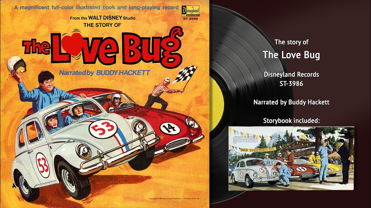 Walt Disney's story of The Love Bug (ST-3936) | Vintage Disney Vinyl Restored