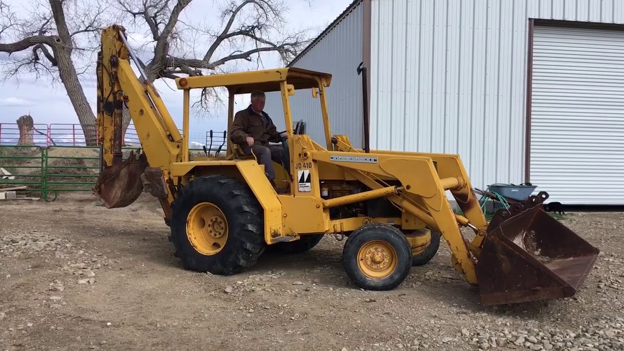 1975 John Deere 410-D Backhoe