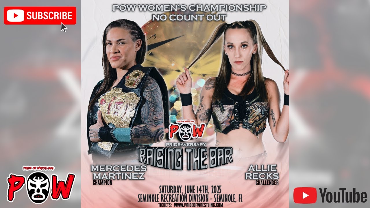 MERCEDES MARTINEZ defends the POW Women's Championship against ALLIE RECKS!