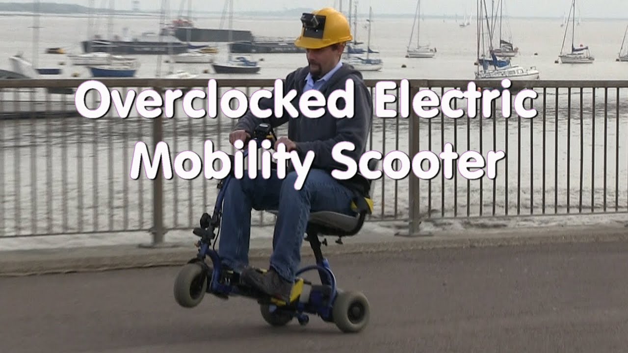 Overclocked Electric Mobility Scooter