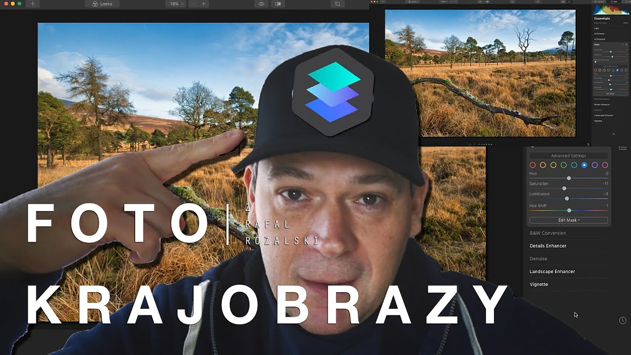 Jak OBRABIAĆ naturalnie zdjęcia KRAJOBRAZOWE w LUMINAR 4 - Tutorial